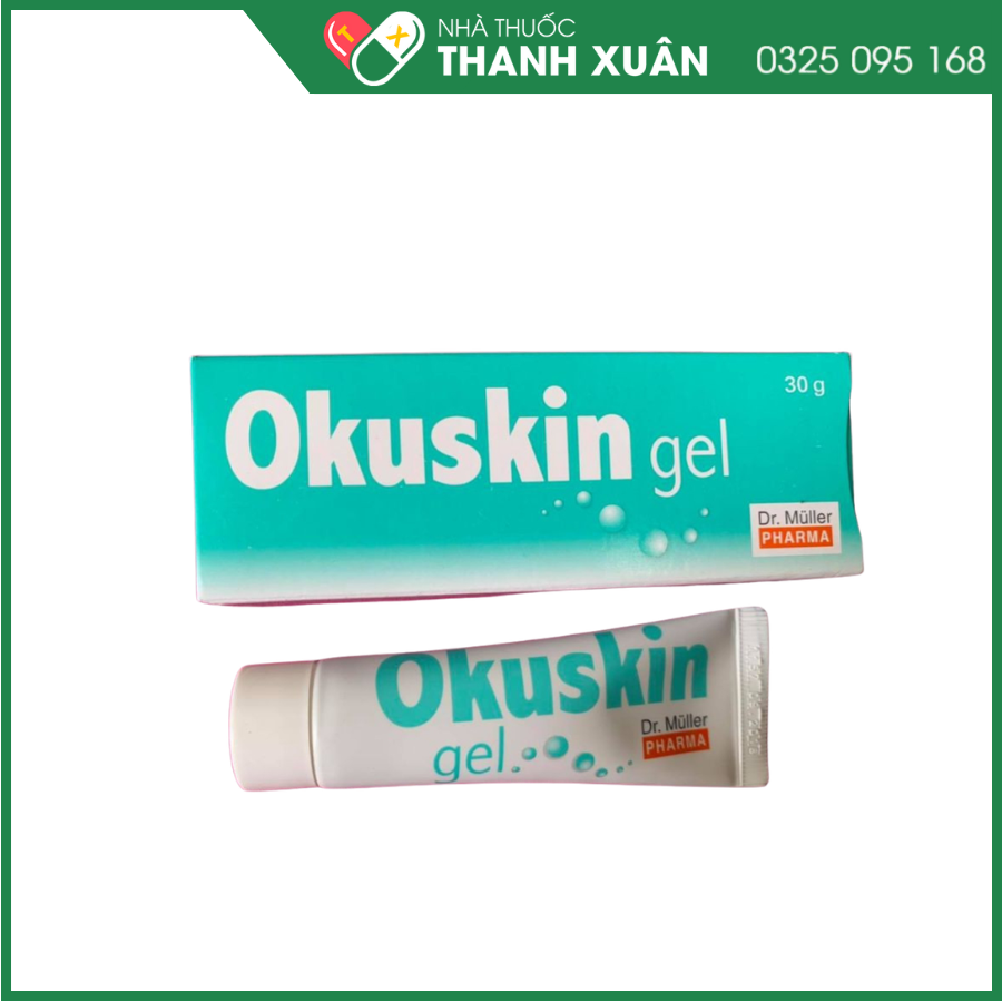 Okuskin Gel làm lành vết thương hở và hạn chế hình thành sẹo xấu